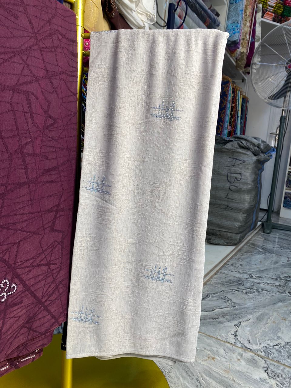 Royal Blue Ceremonial Veil